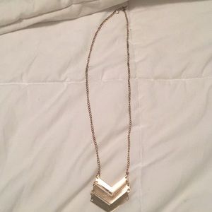 Unique gold necklace